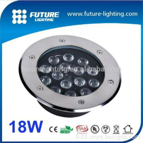 Outdoor 18W IP67 Waterproof LED Inground Recessed lamp